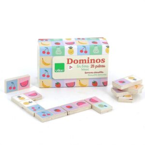 DOMINO DE MADERA FRUTAS Y VERDURAS VILAC