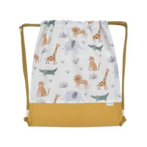 Bolsa guarderia safari mostaza doymon